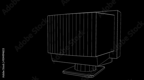 Monitor Nice Wireframe Animation
30FPS photo