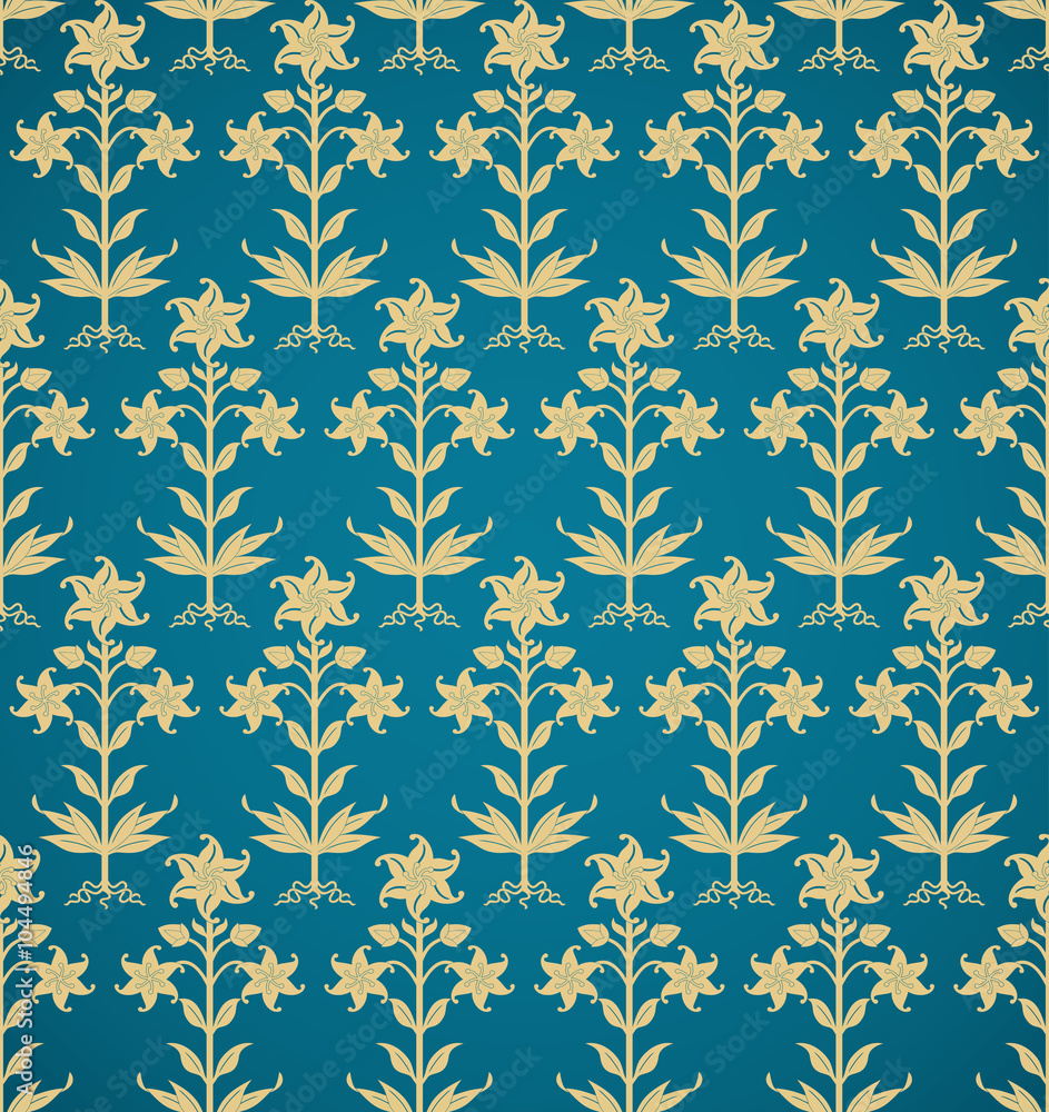 Seamless floral wallpaper Seamless floral wallpaper