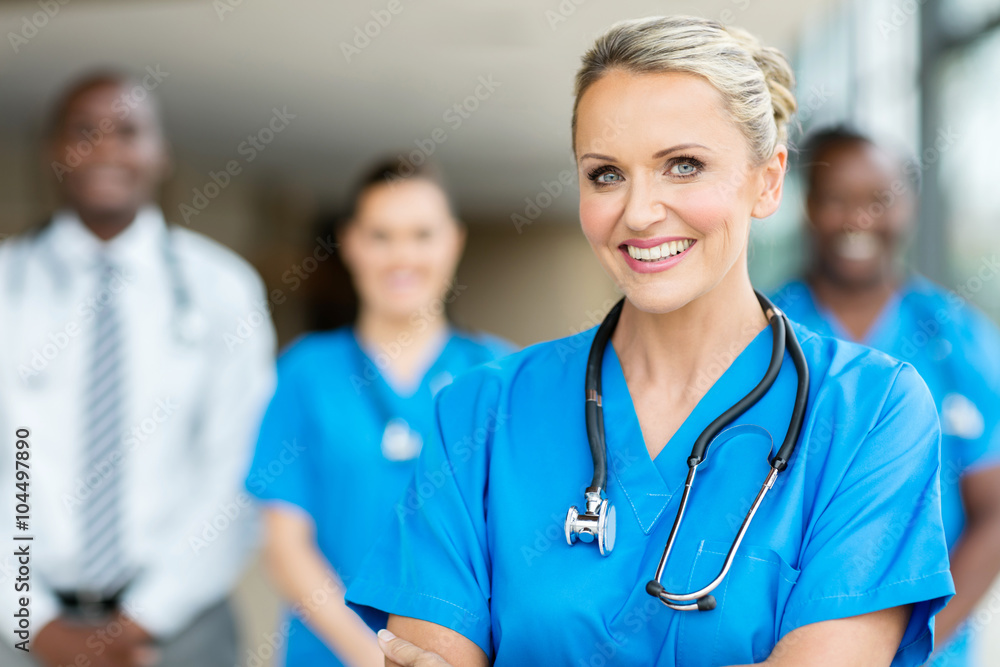 group of medical workers