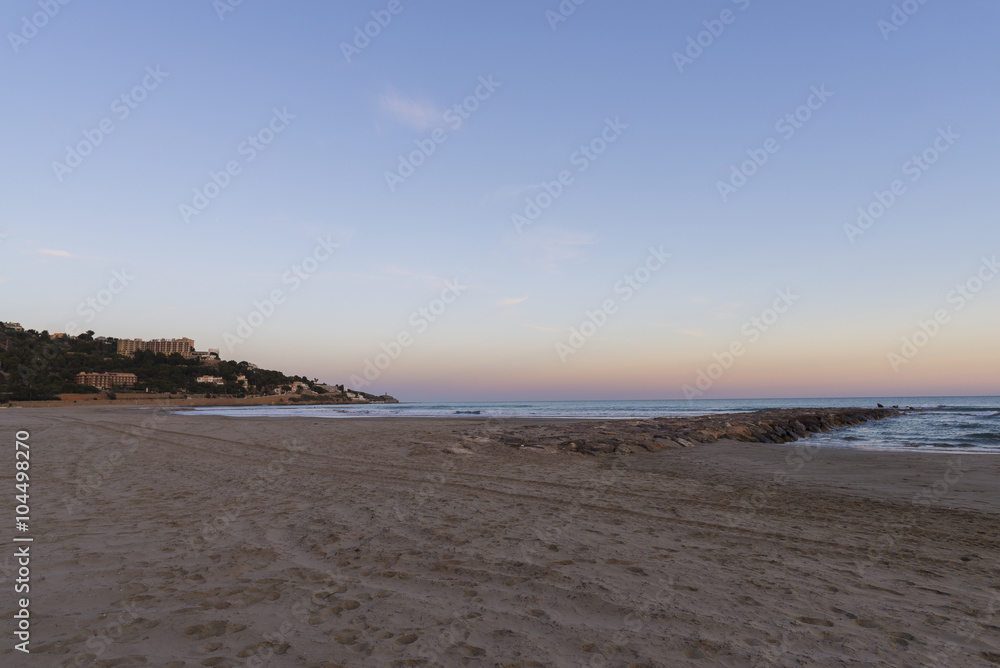 Playa de Benicassim (Castellón, España). Playa de Benicassim (Castellón, España).