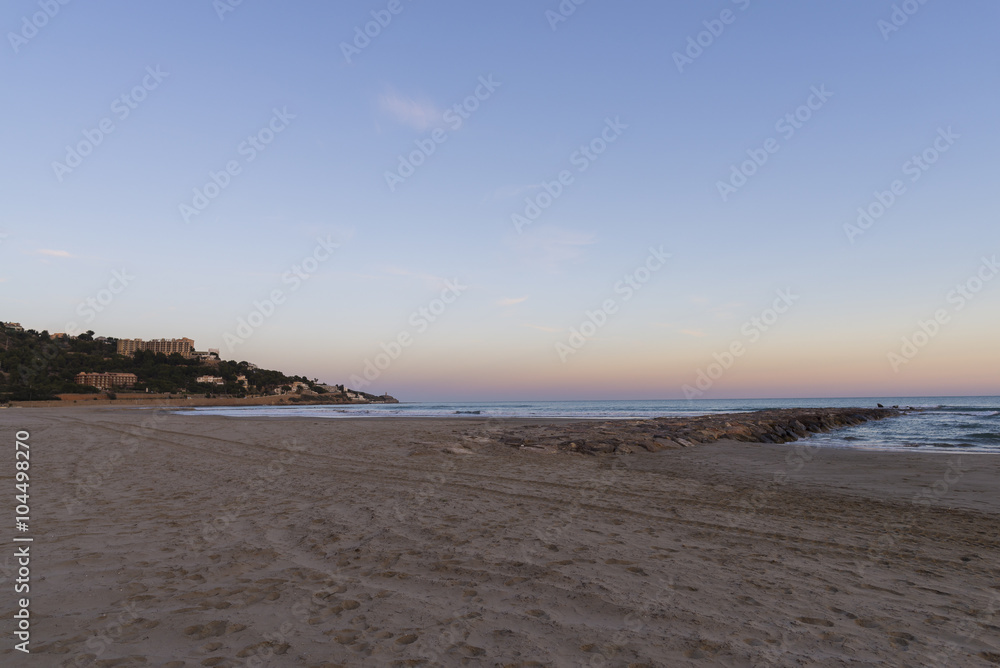 Playa de Benicassim (Castellón, España).