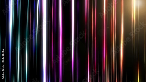 Fantastic video with animated stripes in motion. Abstract motion background.