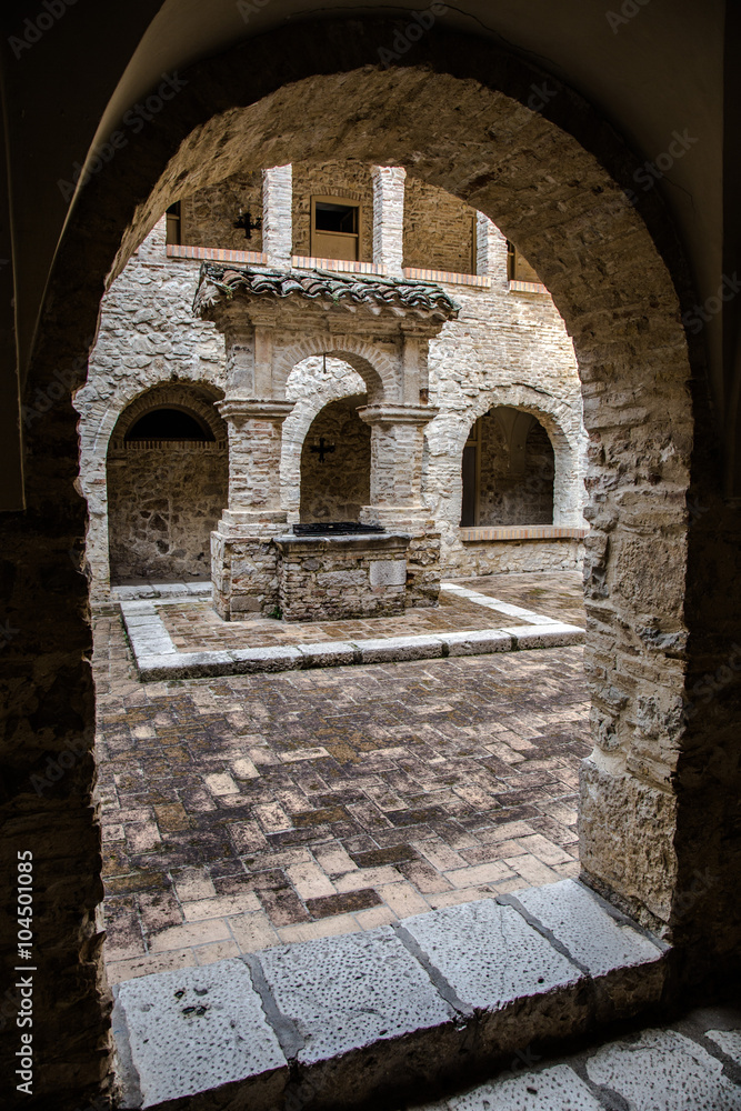 Obraz premium Chiostro Convento San Pasquale Atessa