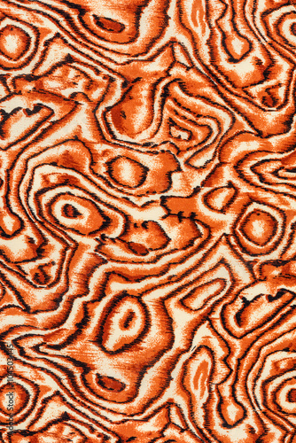 texture of print orange fabric striped modern