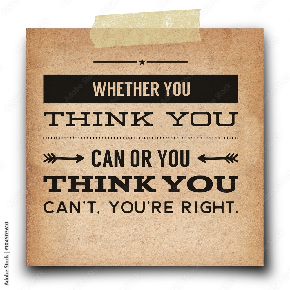 Obraz premium inspiration quote word 