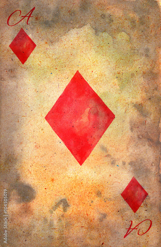 Ace of Diamonds Card Art