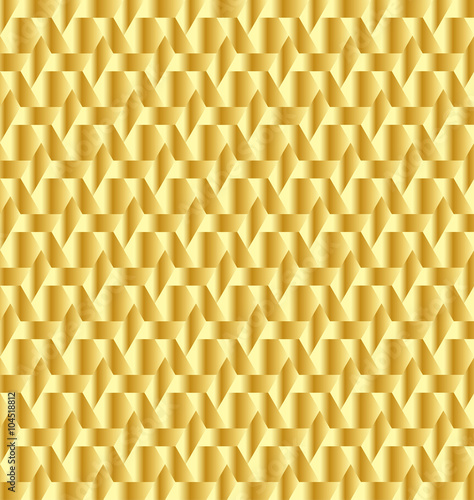 Golden decorative background vector