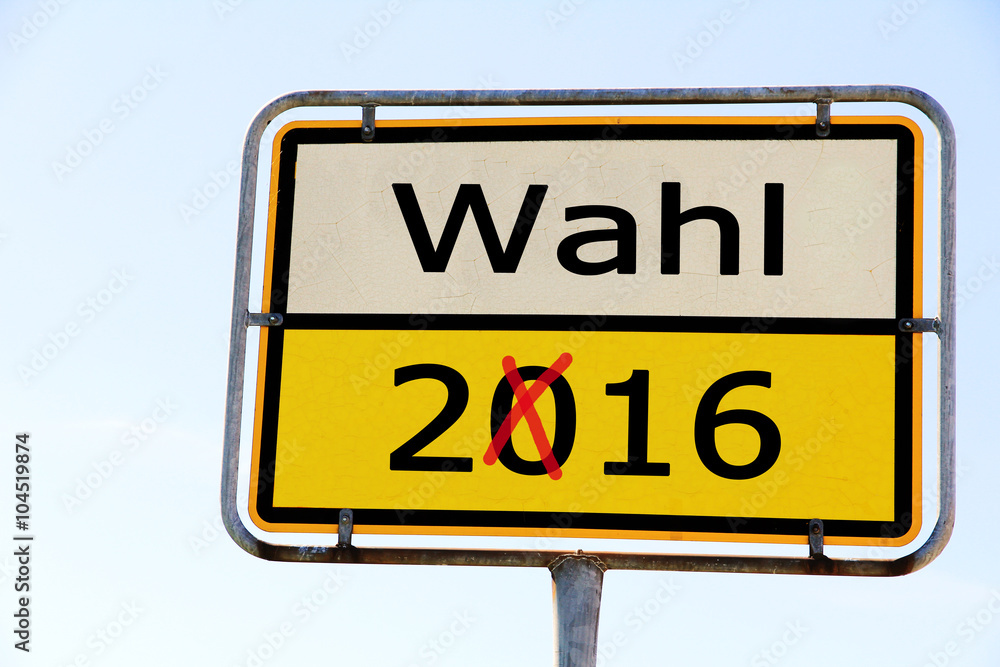 Wahl im Jahr 2016