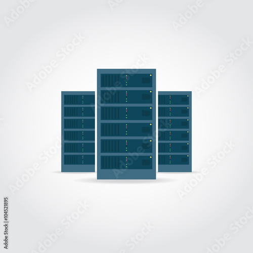 Three servers illustration