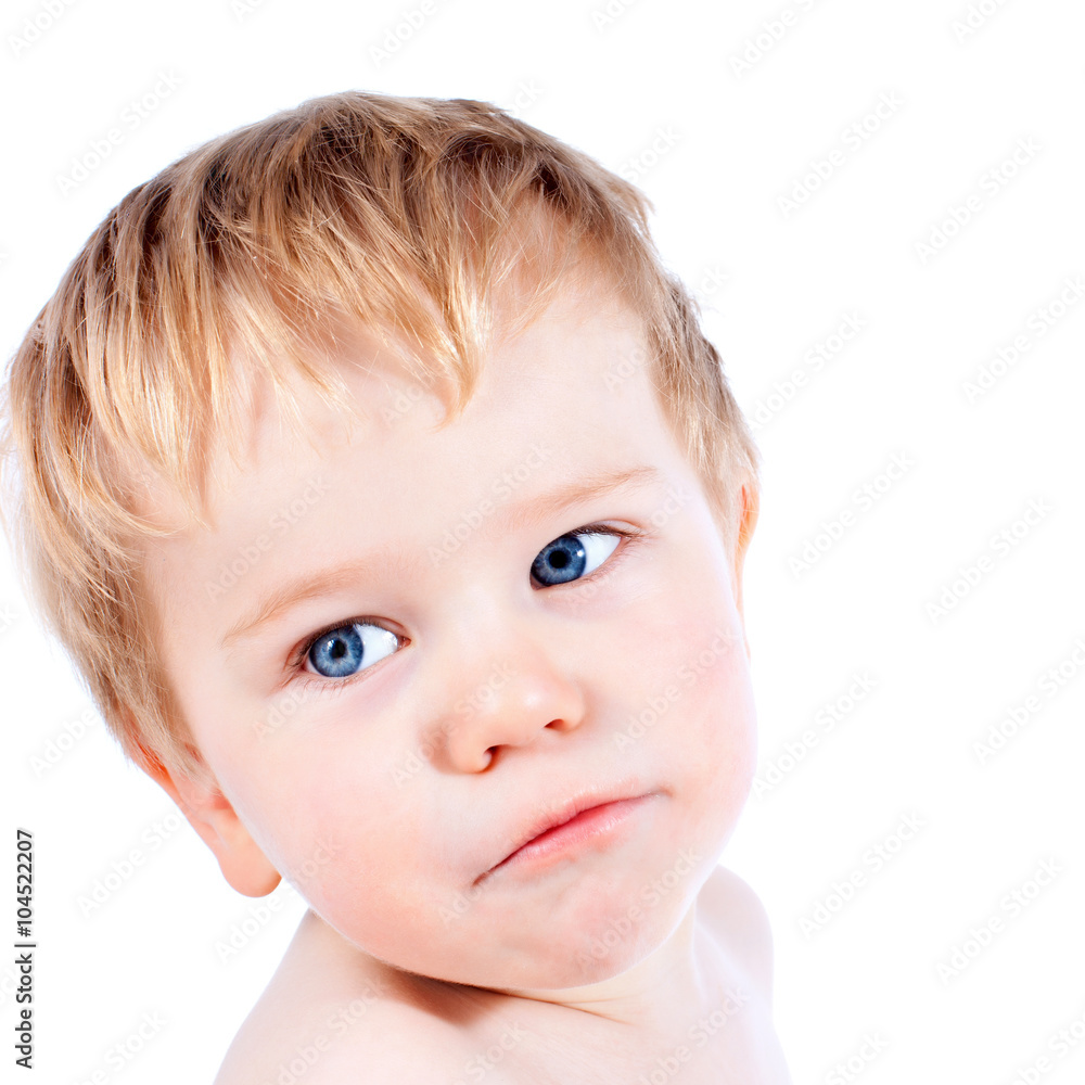 Toddler blond and blue eyes boy child Toddler blond and blue eyes boy child