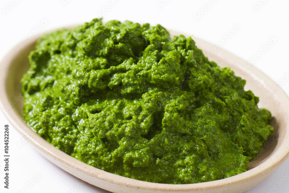 Spinach puree Spinach puree