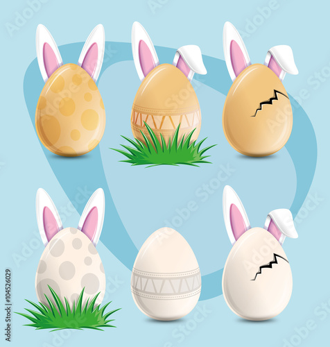 Pâques Easter Lapin 12