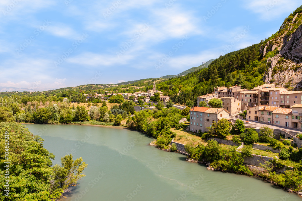 Sisteron in Provence, France