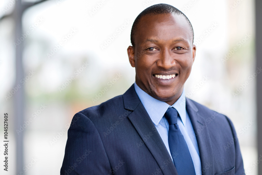 african business man close up portrait african business man close up portrait