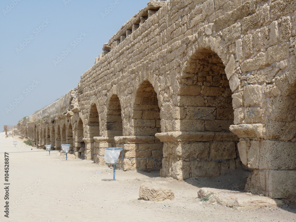 Cesarea Aqueduct, Israel