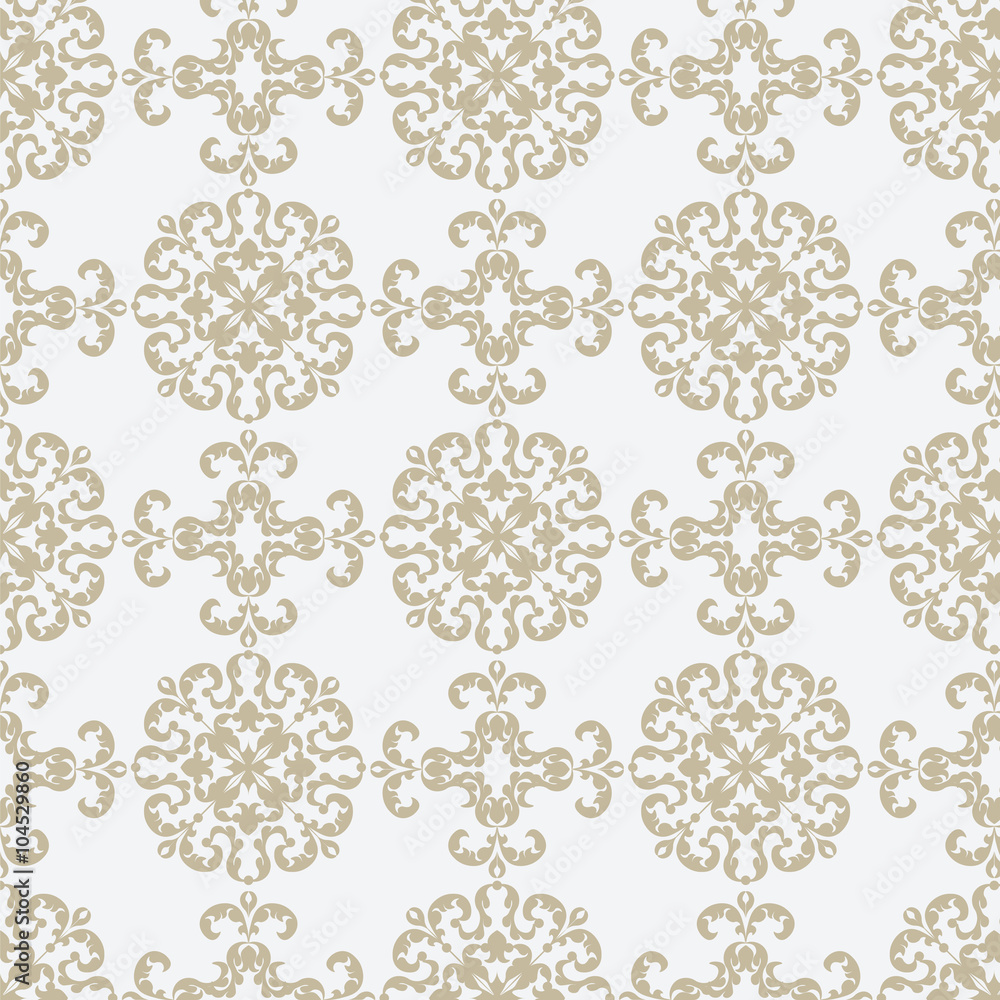 Golden Royal Classic ornament pattern. Vector Golden Royal Classic ornament pattern. Vector