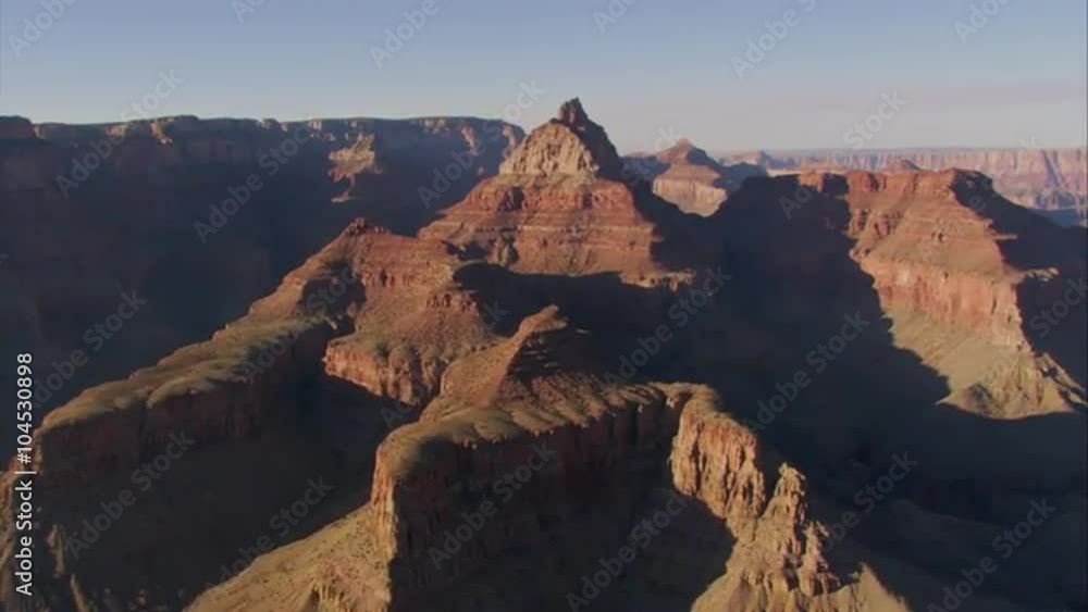 Beautiful aerial over Grand Canyon at dawn. Beautiful aerial over Grand Canyon at dawn.