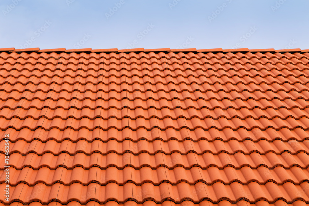 Tile roofs, patterns