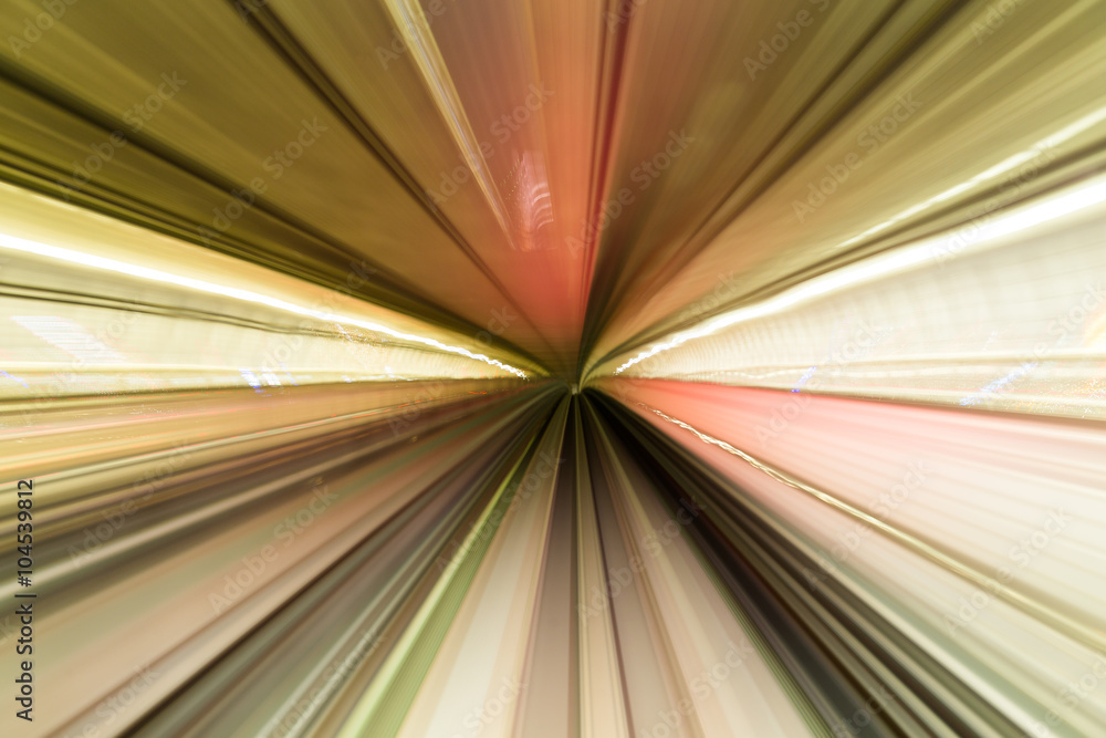 custom made wallpaper toronto digitalTrain moving in tunnel