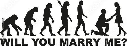 Evolution proposal - Will you marry me