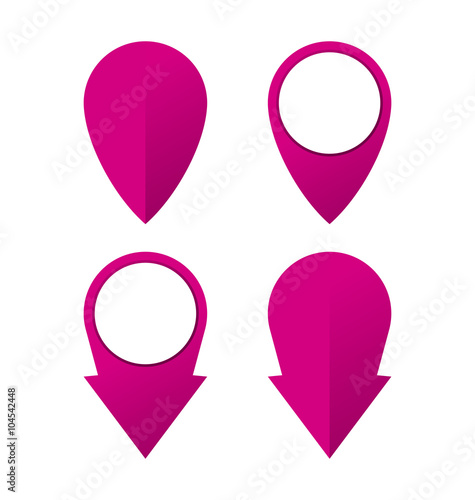 magenta pinpoint