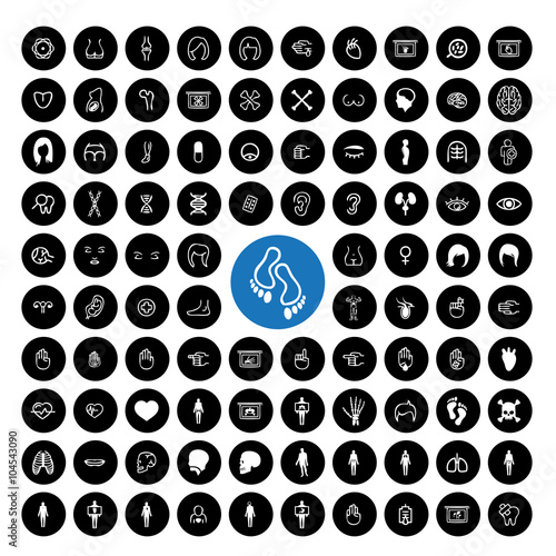 Body Parts Icon set