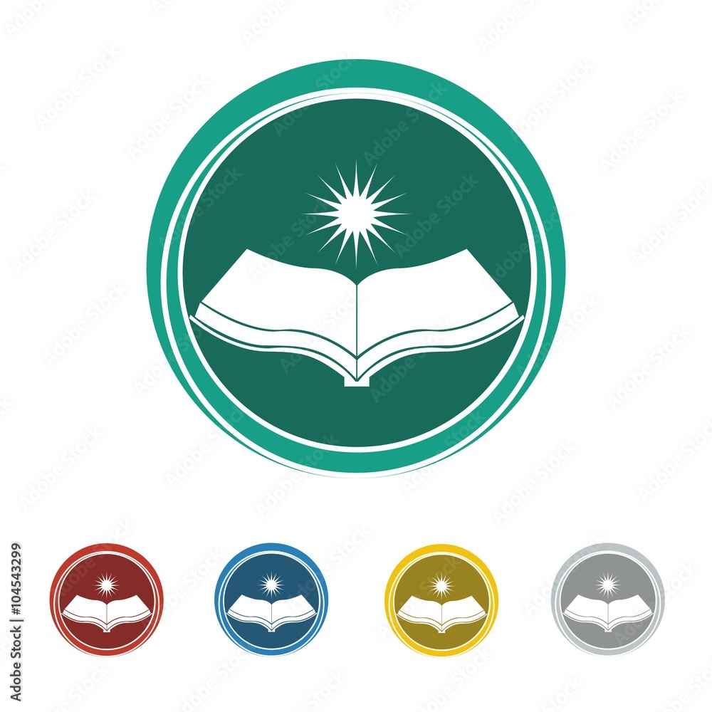 education logo icon Vector