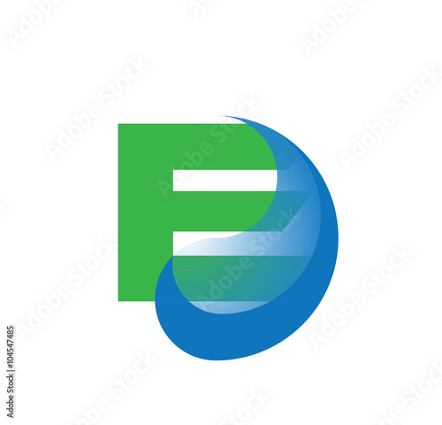 Free Download E initial letter with water drop - GFXLoad