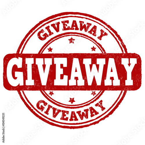Giveaway grunge stamp