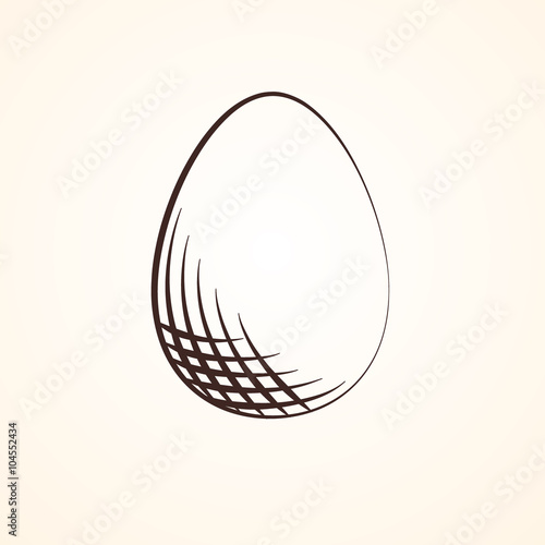 Wallpaper Mural Hand-drawn easter egg Torontodigital.ca