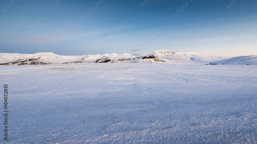 Winterworld Iceland, mountains and snow