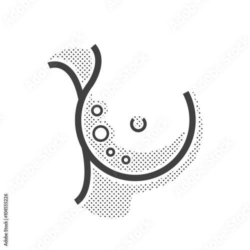 woman Breast Cancer icon