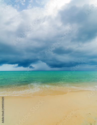 koh Samui beach and tropical sea