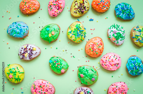 Easter homemade gingerbread cookies © Nelli Kovalchuk
