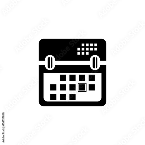 Calendar black icon