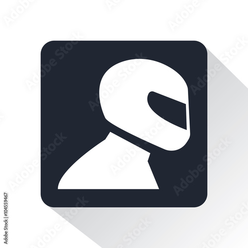 racing helmet icon