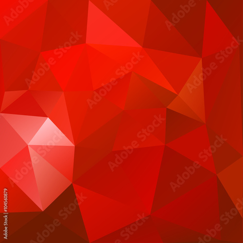 Abstract low poly background of triangles