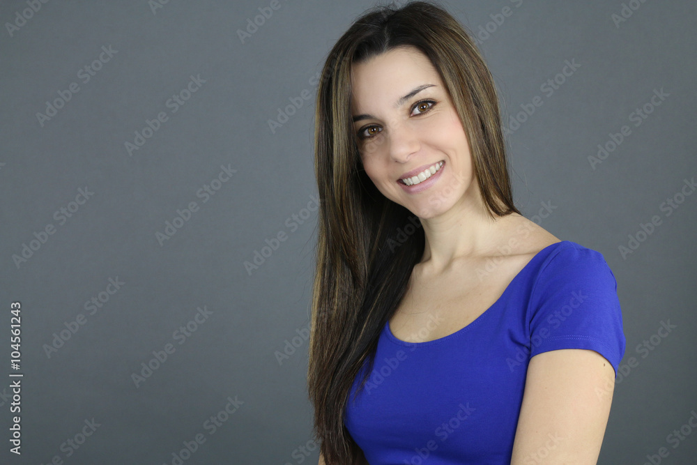 Beautiful girl smiling Beautiful girl smiling