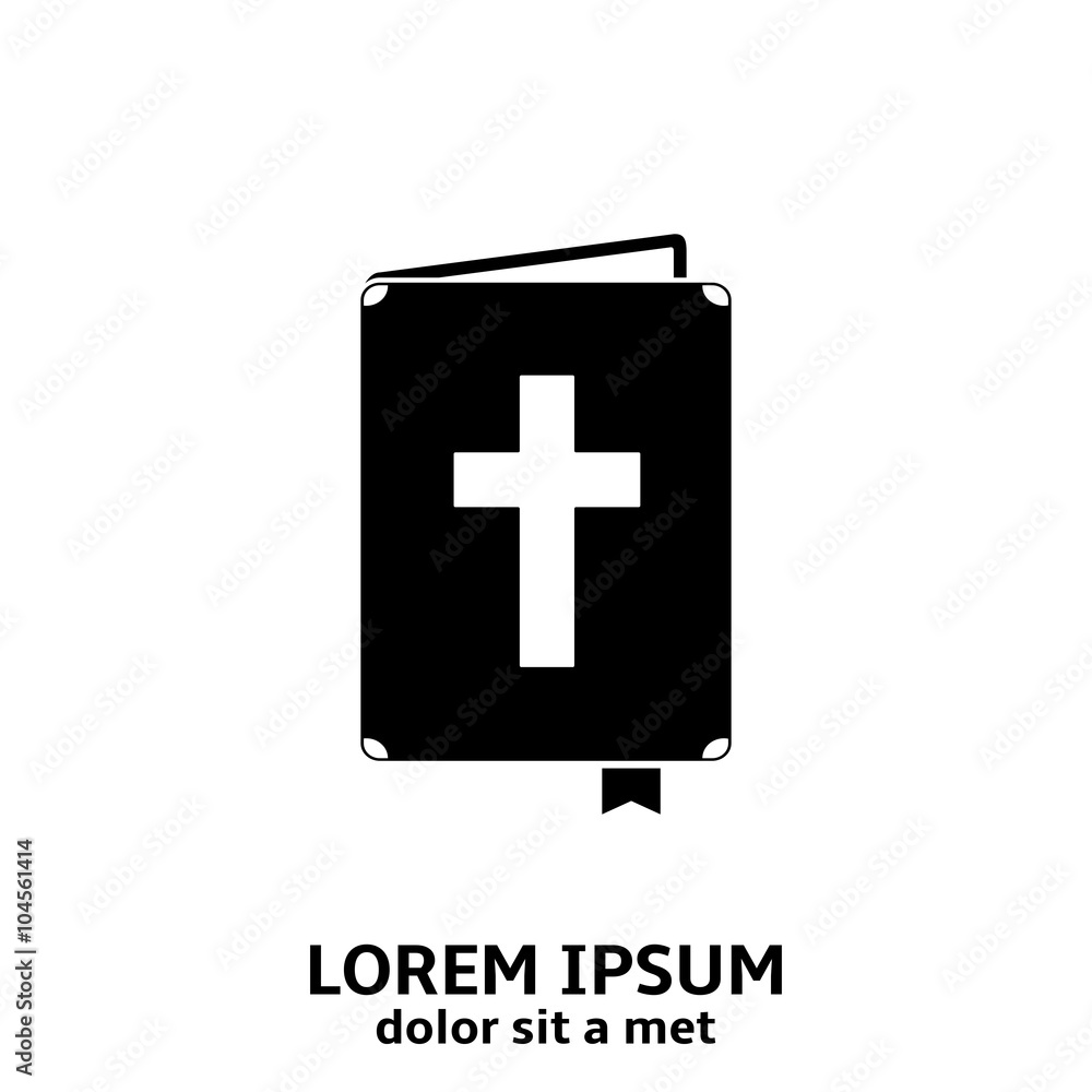 Fototapeta premium Bible Book Icon