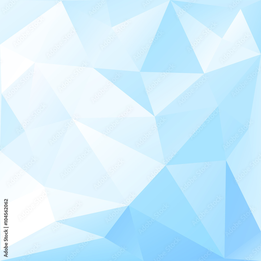 Obraz premium Abstract low poly background of triangles