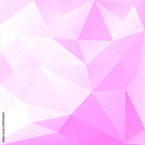 Abstract low poly background of triangles