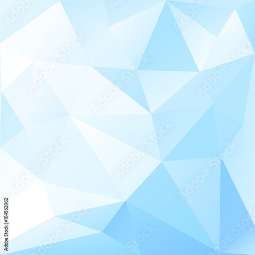 Abstract low poly background of triangles