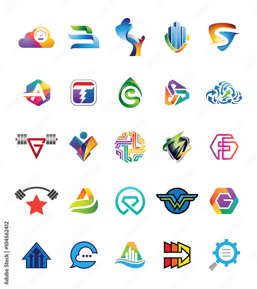 25 Graphic Vector Logo Design Element v.4 25 Graphic Vector Logo Design Element v.4