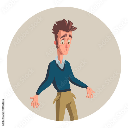 young man without money