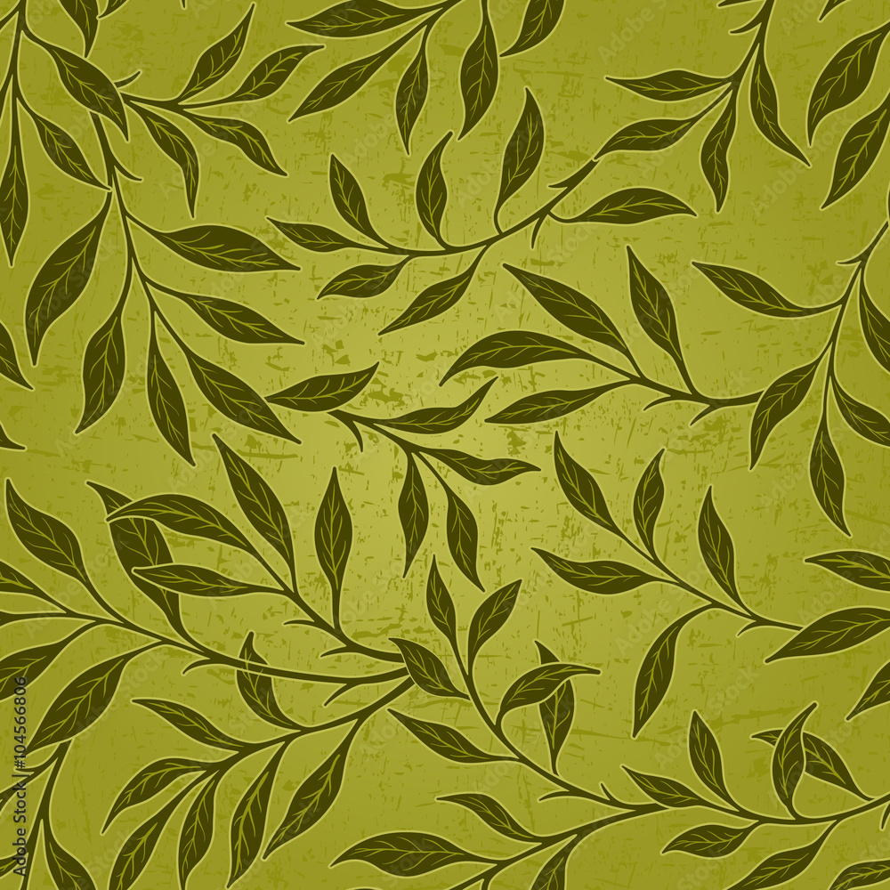 Vector aged ornamental background. Vector aged ornamental background.