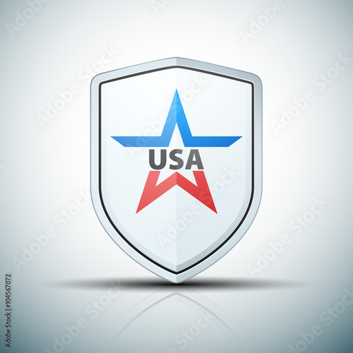 USA Shield Sign Free Download USA Shield Sign - GFXLoad