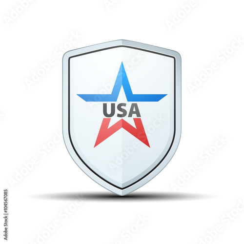 USA Shield Sign Free Download USA Shield Sign - GFXLoad