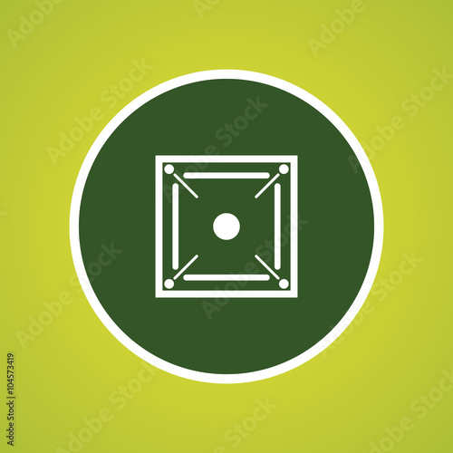 Carom Board Icon
