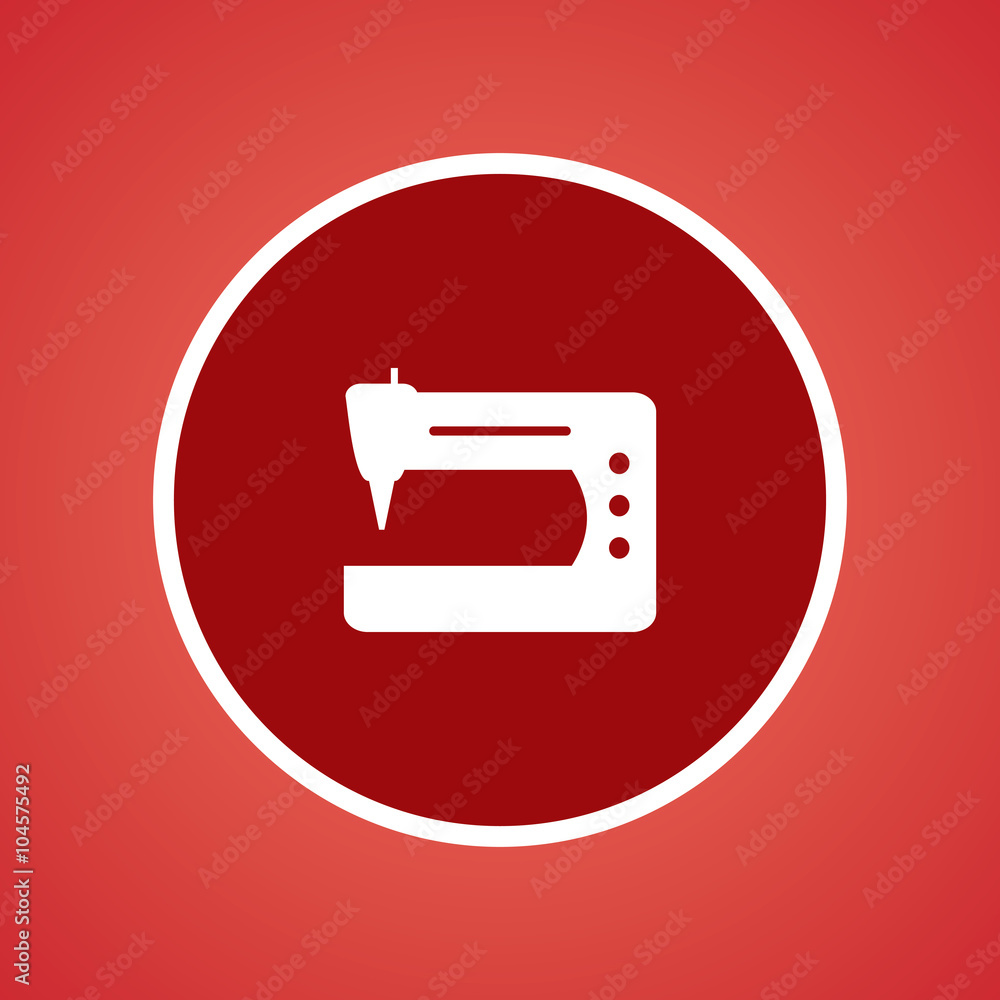 Sewing Machine Icon Sewing Machine Icon