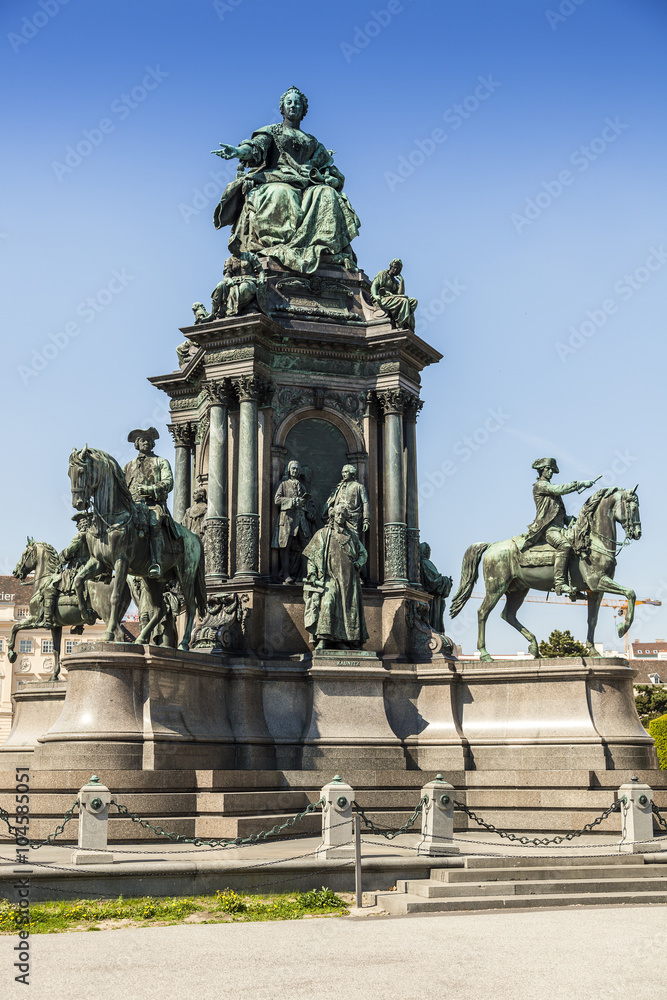 Obraz premium Wien - Maria Theresia - Denkmal